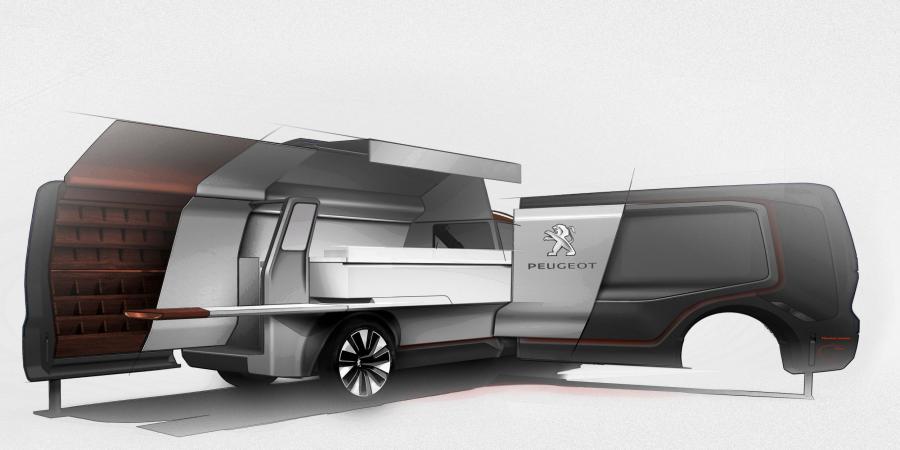  Peugeot Foodtruck Concept 2015 года  (фото 12 из 16)